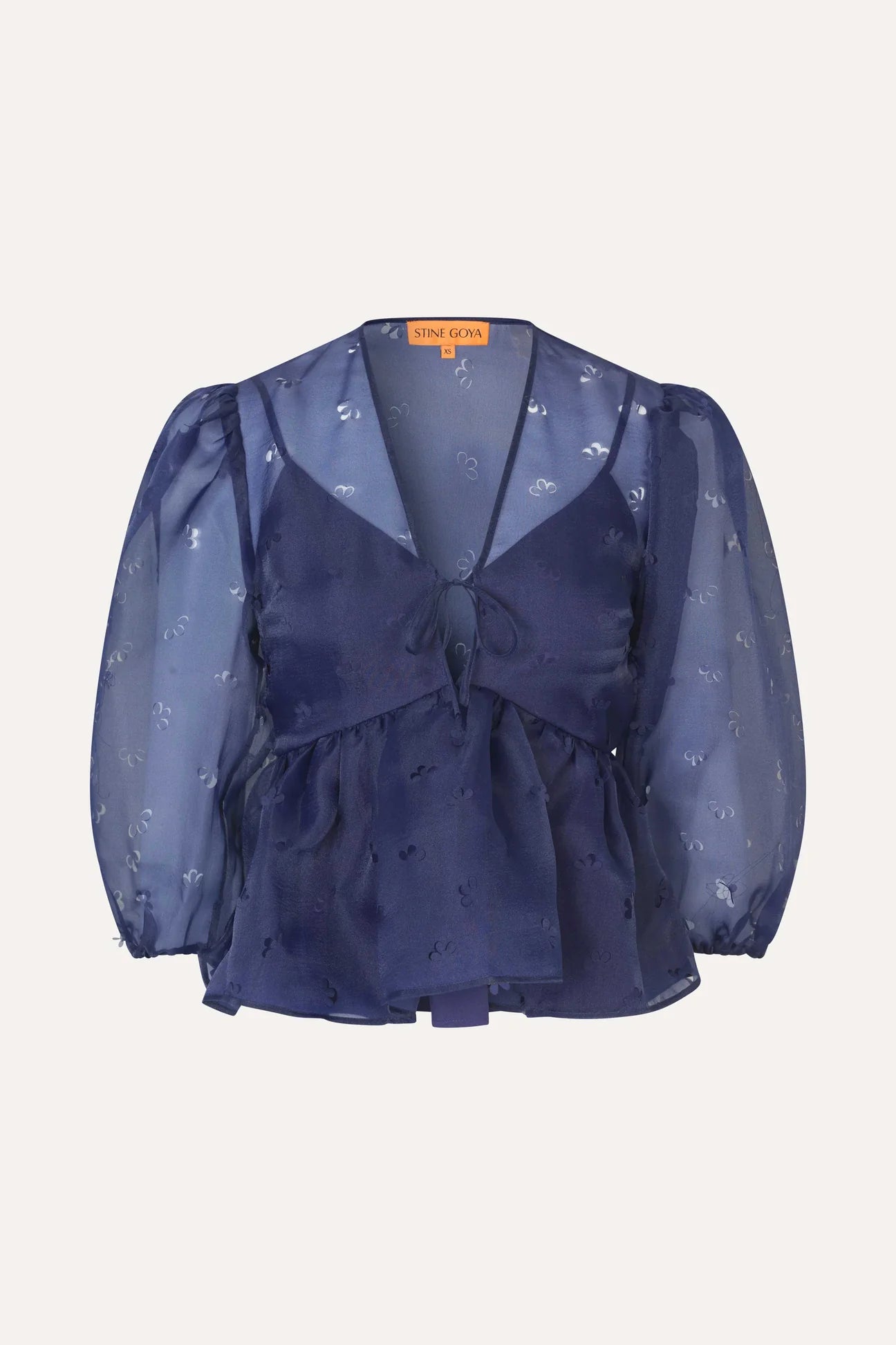 Long Sleeve Bow Top