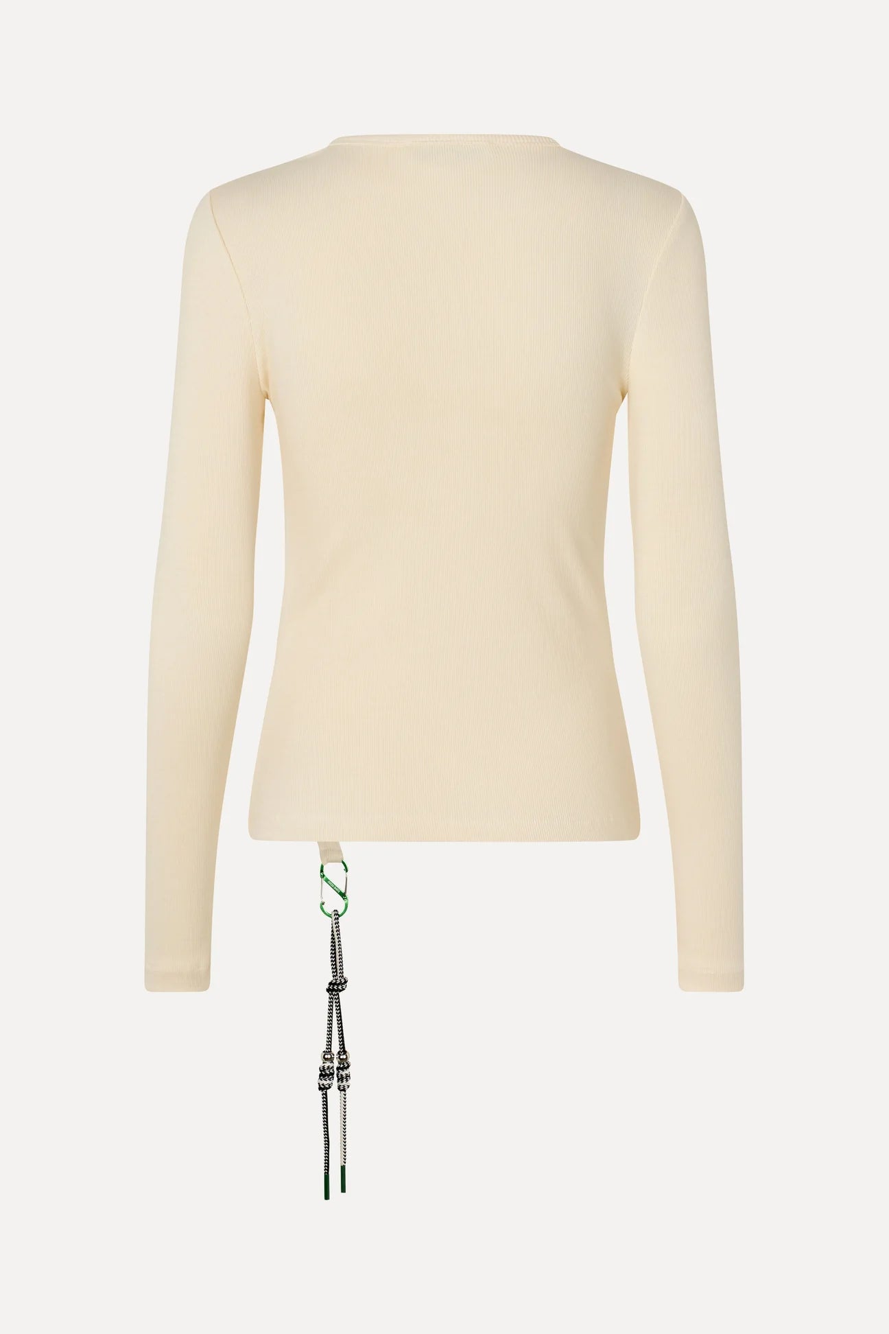 Rib, Long Sleeve Carabiner Rib Top