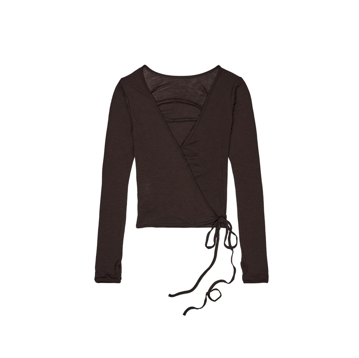 Luna Wrap Blouse