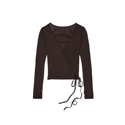 Luna Wrap Blouse