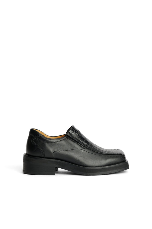 MOOG croco loafers