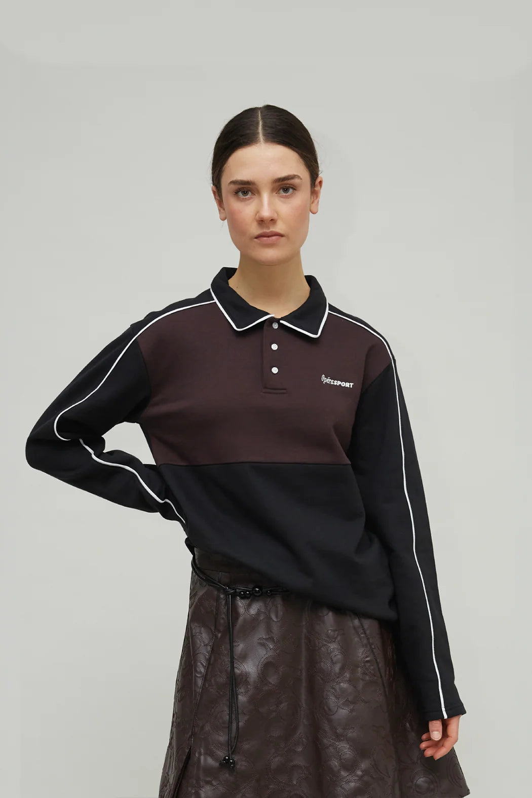 NICO UNISEX POLO SWEATER