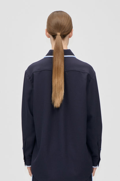 Fluid Cady, Pocket Oversized Shirt