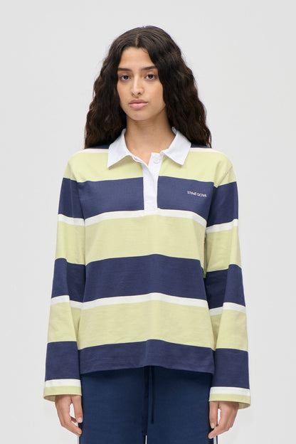 Heavy Dry Jersey / Cotton, Polo Long Sleeve Top