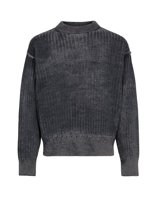 Printed Knit Sweater