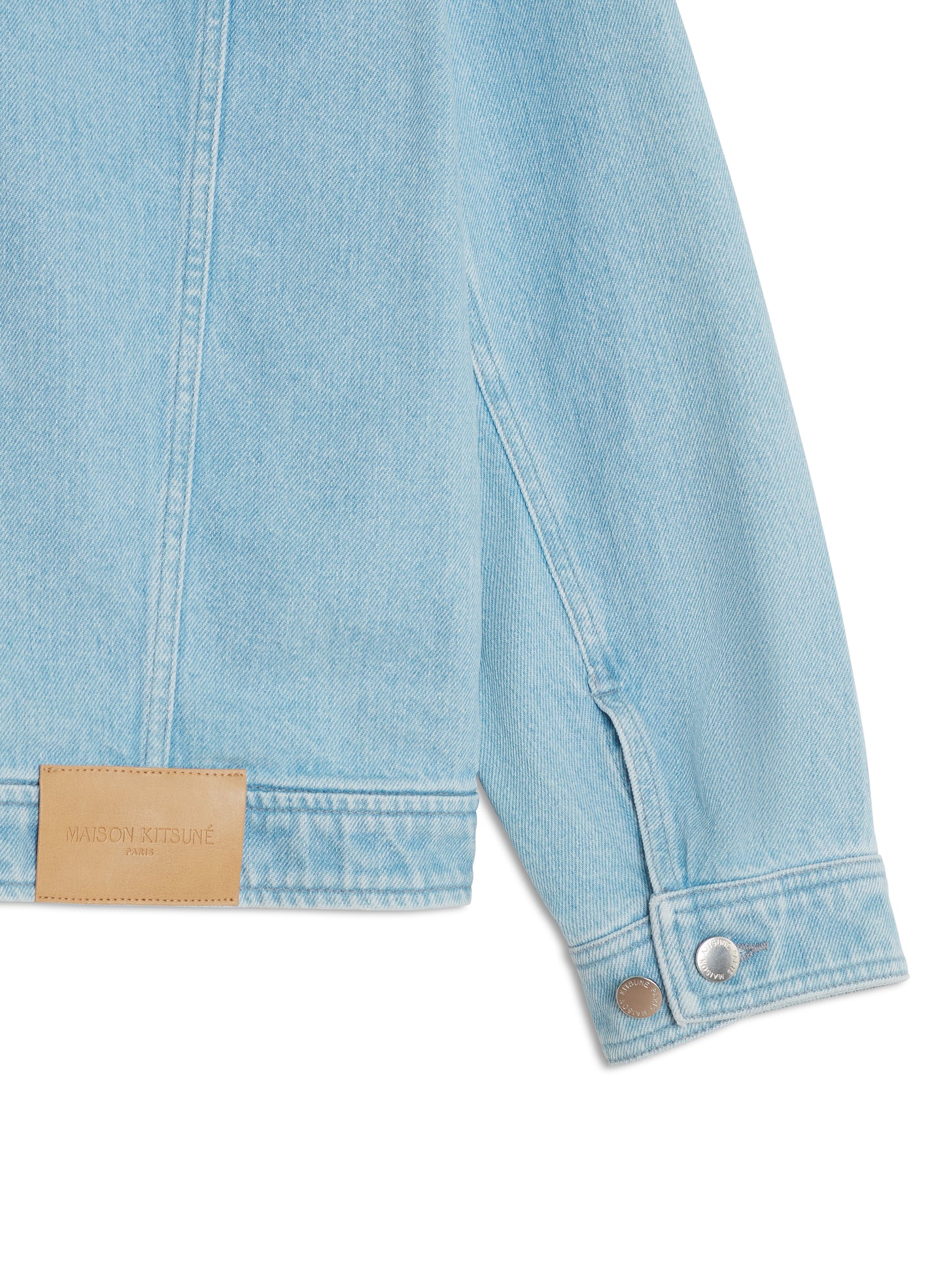 ZIPPED DENIM JACKET
