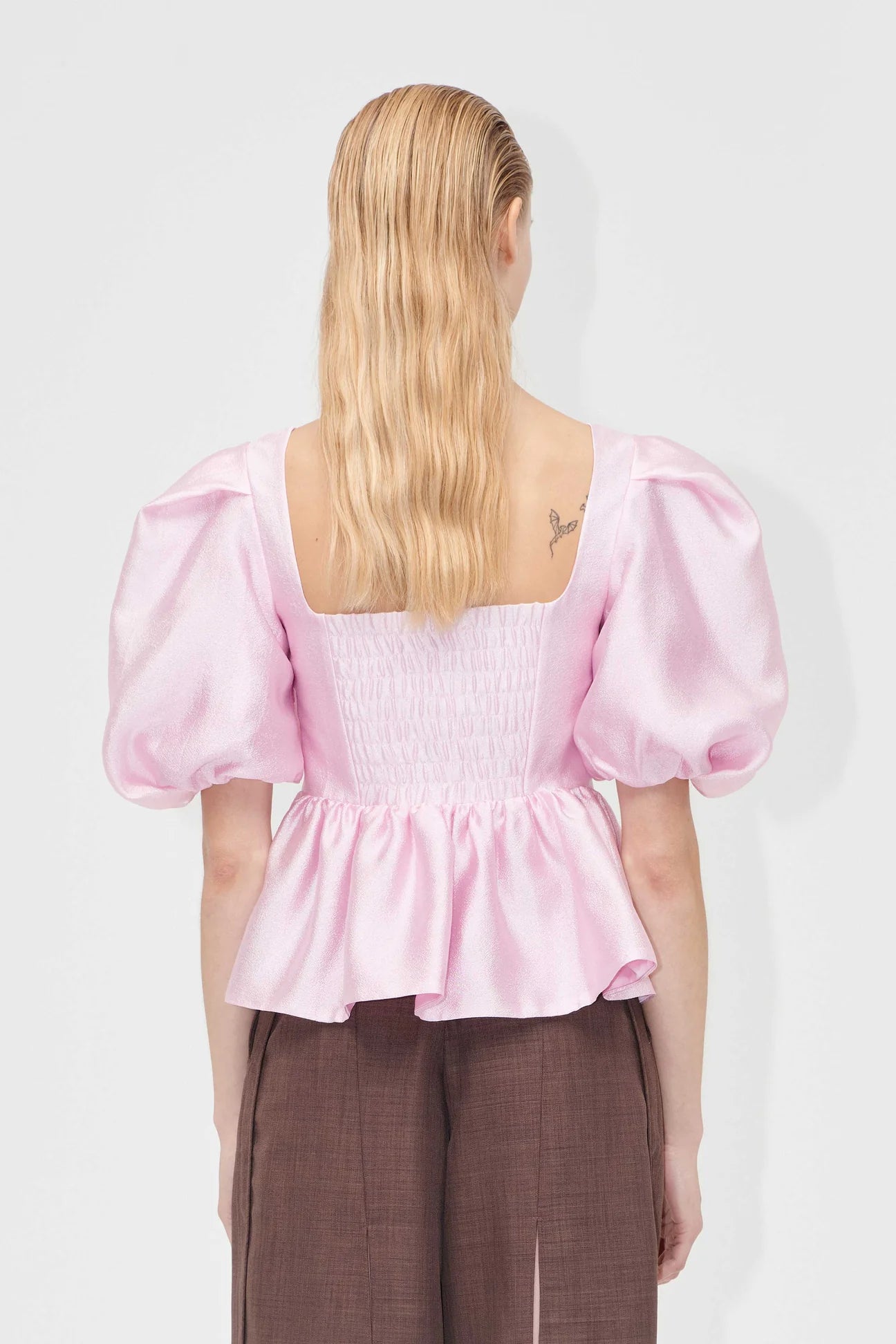 Ribbed Back Panel Top