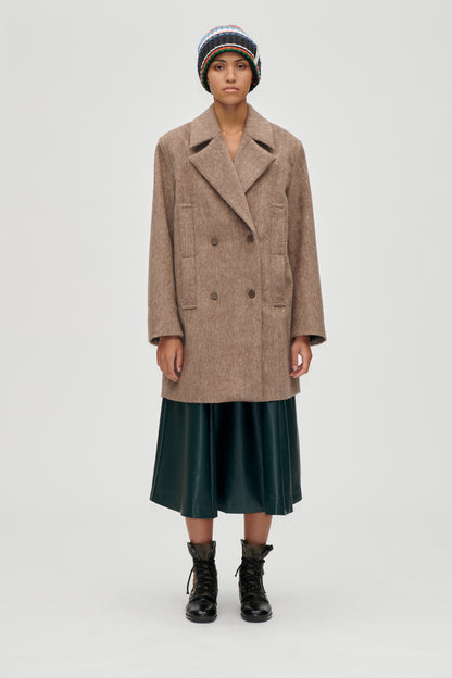 Fluffy Woven, Coat
