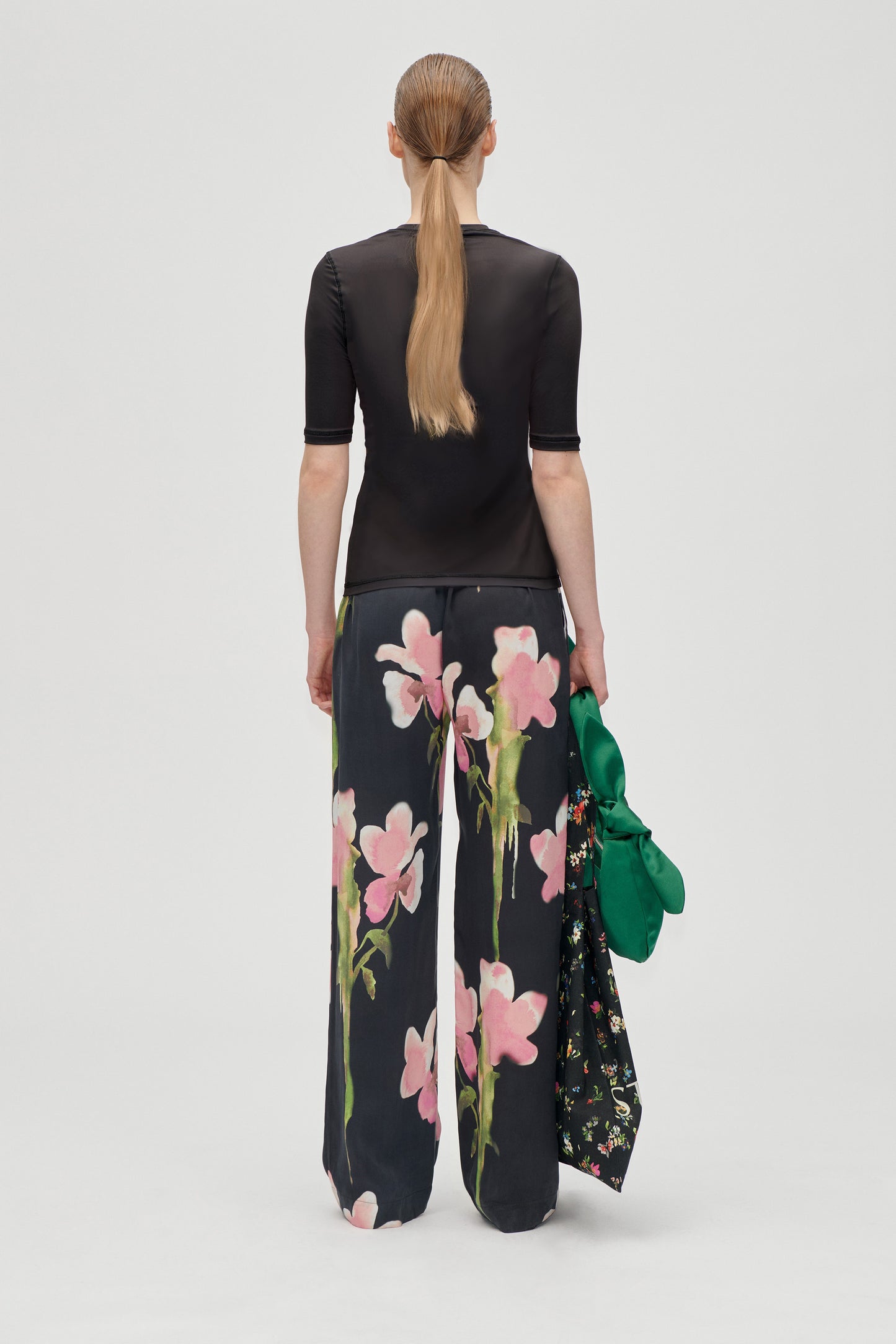 Dry Viscose, Elasticated Long Pants