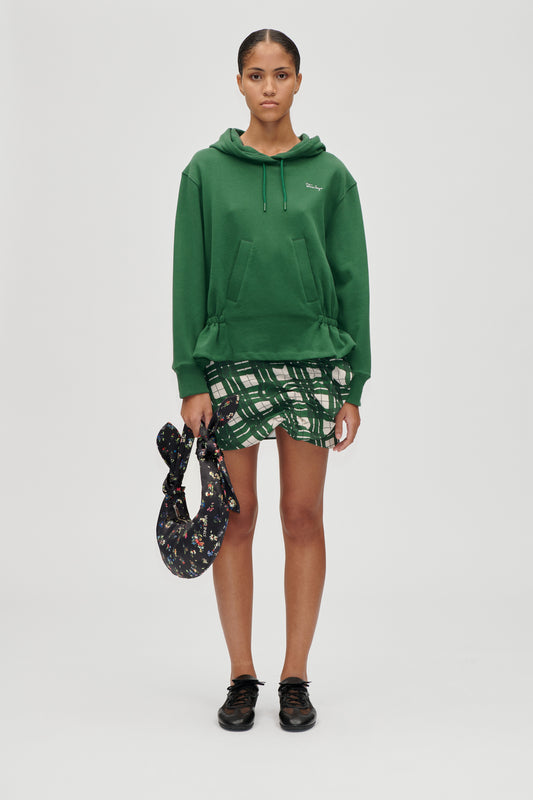 Terry, Cinched Waist Sweatshirt