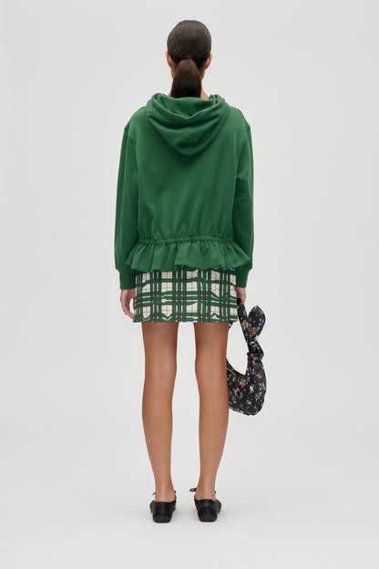Terry, Cinched Waist Sweatshirt