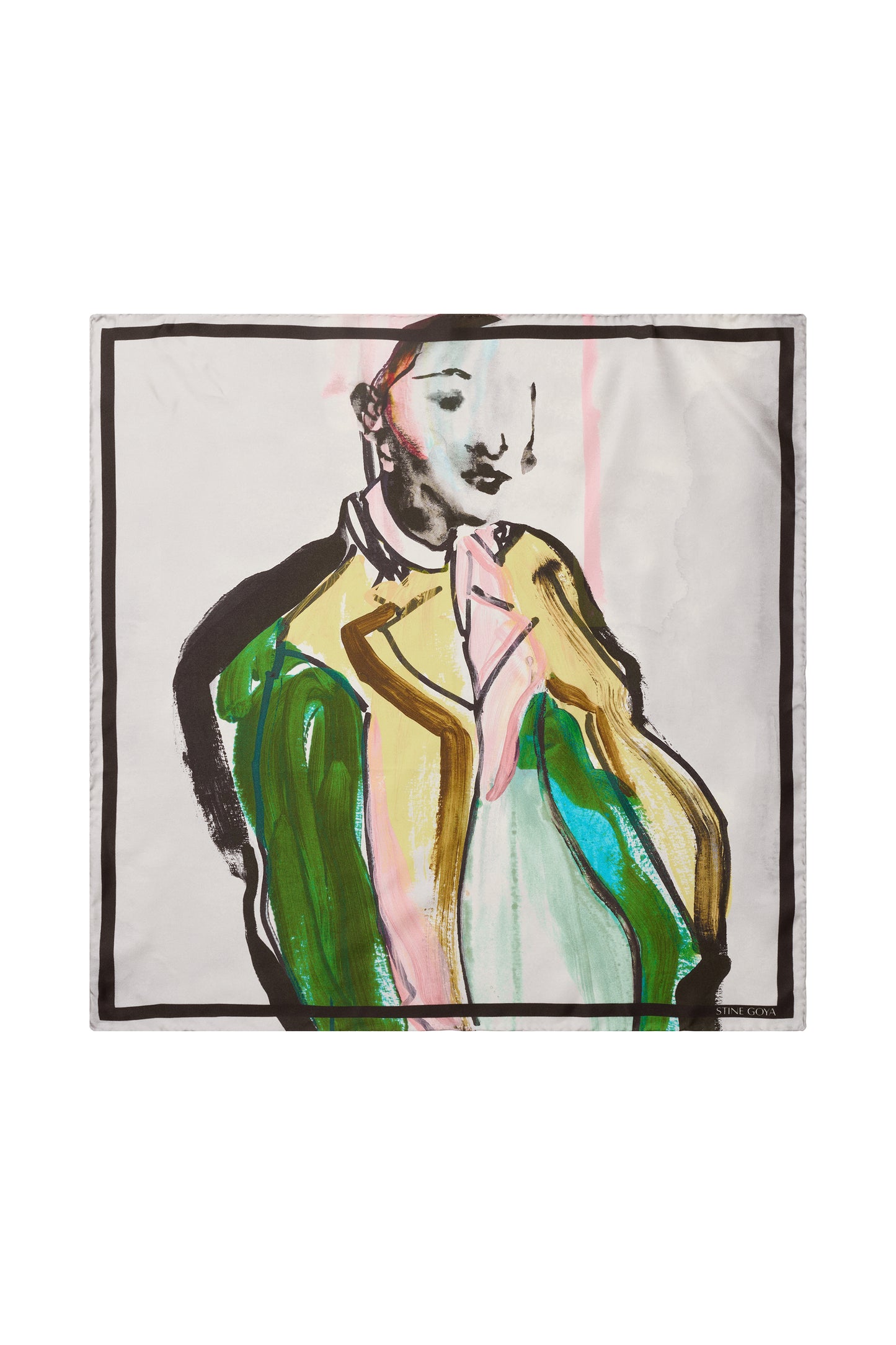 2287 Silk Scarves, Small Scarf