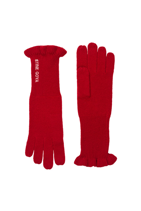 2530 Dense Wool, Knitted Gloves