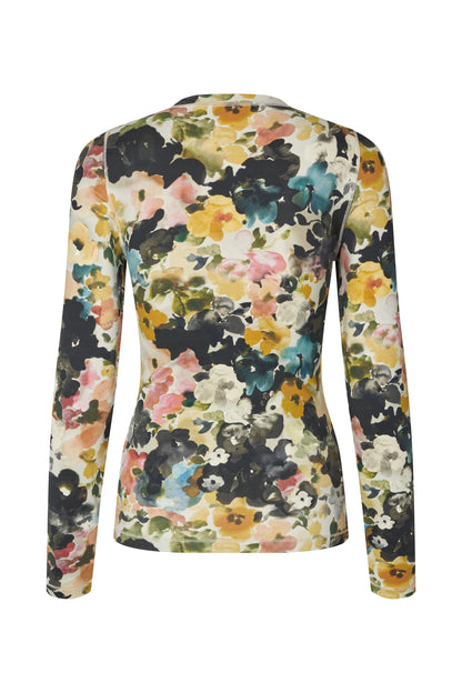 2542 Heavy Stocking Jersey, Elastic Long Sleeve Top