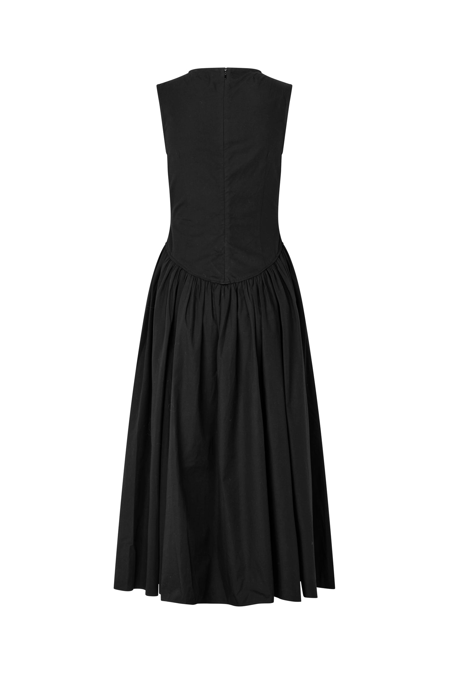 2484 Broderie Cotton, Embroidered Midi Dress