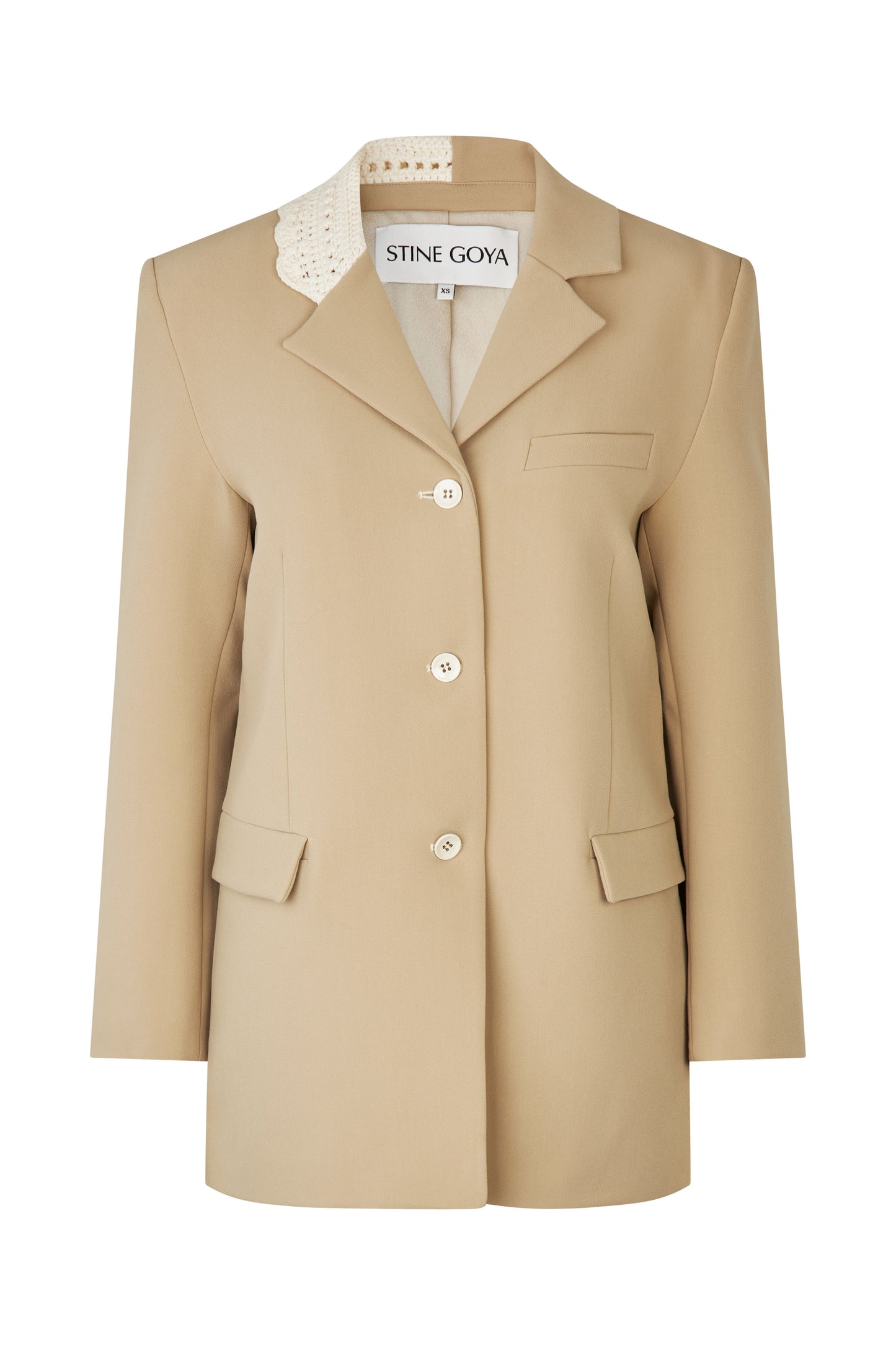 2483 Crafted Weave Tailoring, Detailed Tailored Blazer