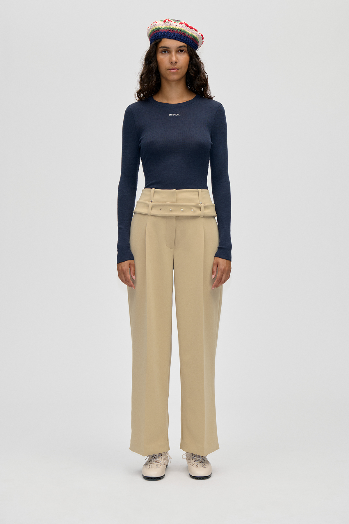 2510 Lux Rib,Long Sleeve Crewneck