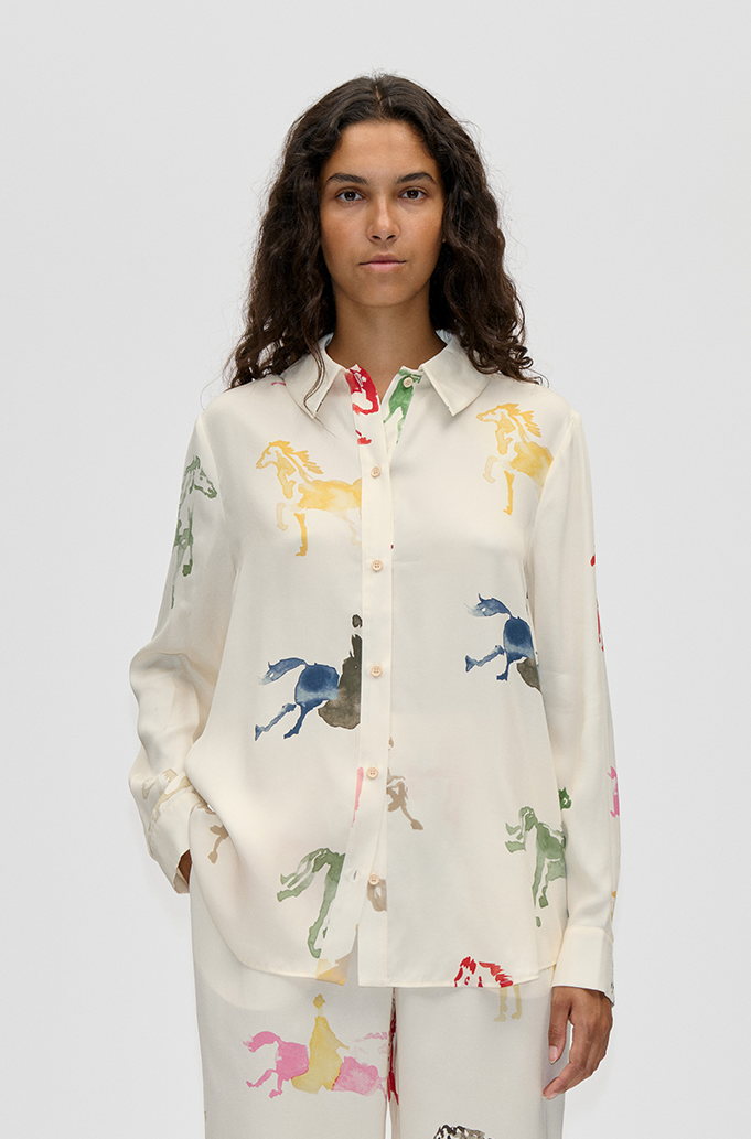 2263 Dry Viscose, Long Sleeve Shirt