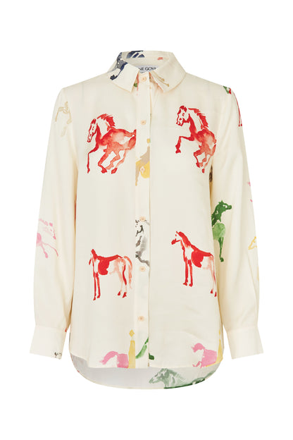 2263 Dry Viscose, Long Sleeve Shirt