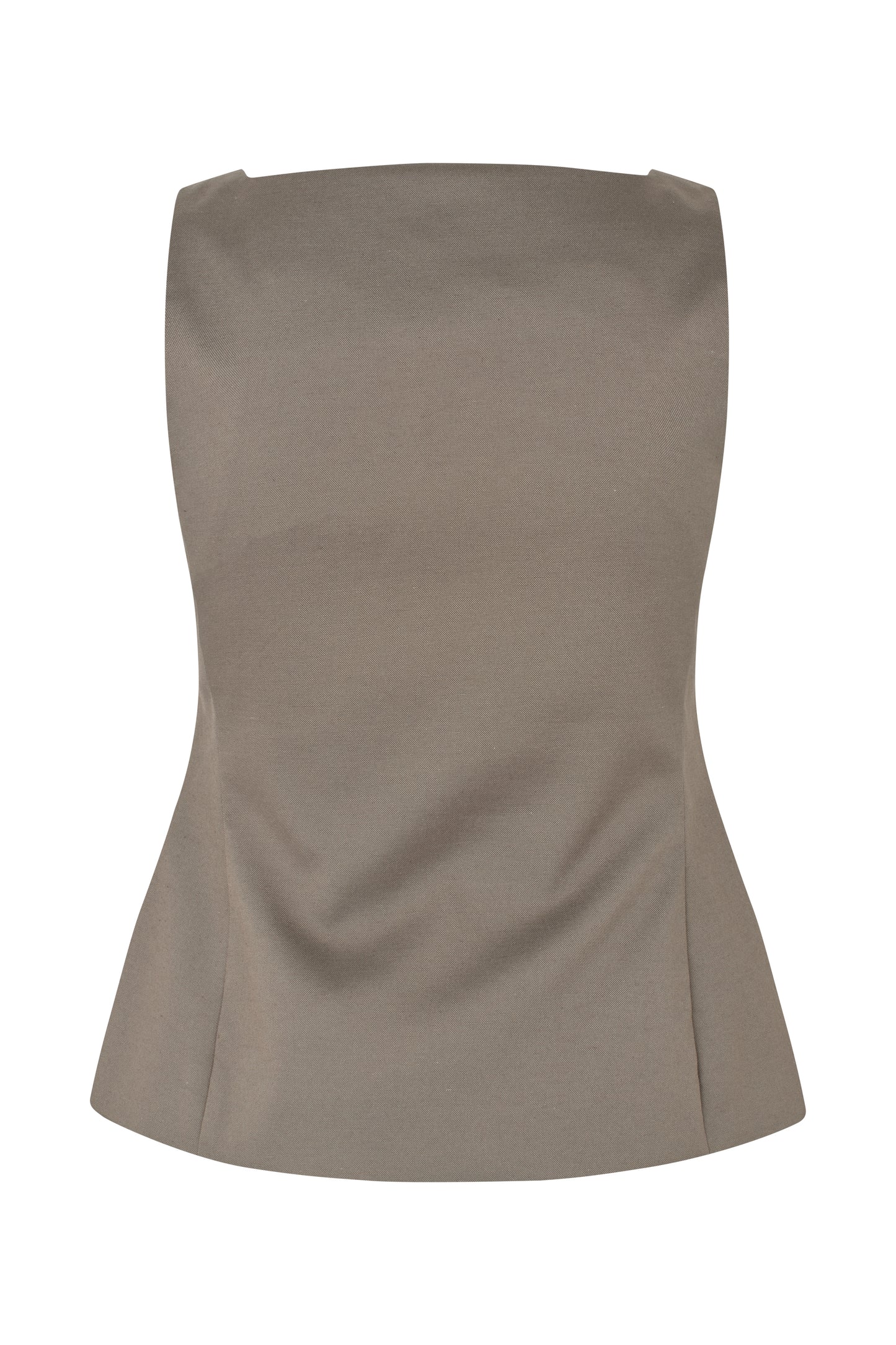 2492 Embroidered Canvas, Tailored Tank Vest