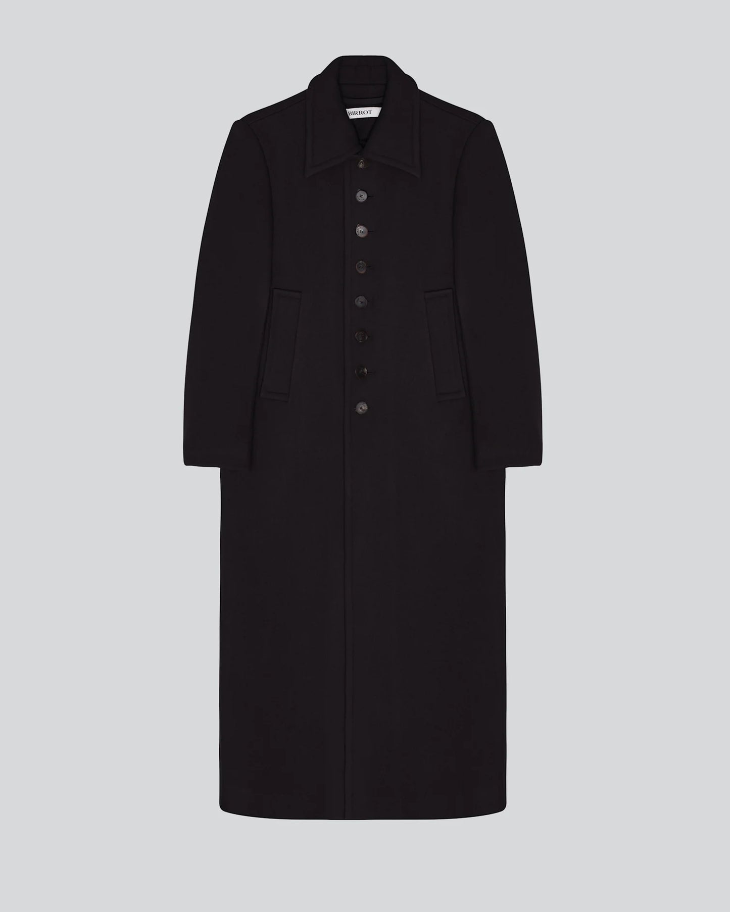 SINGLE WOOL COAT