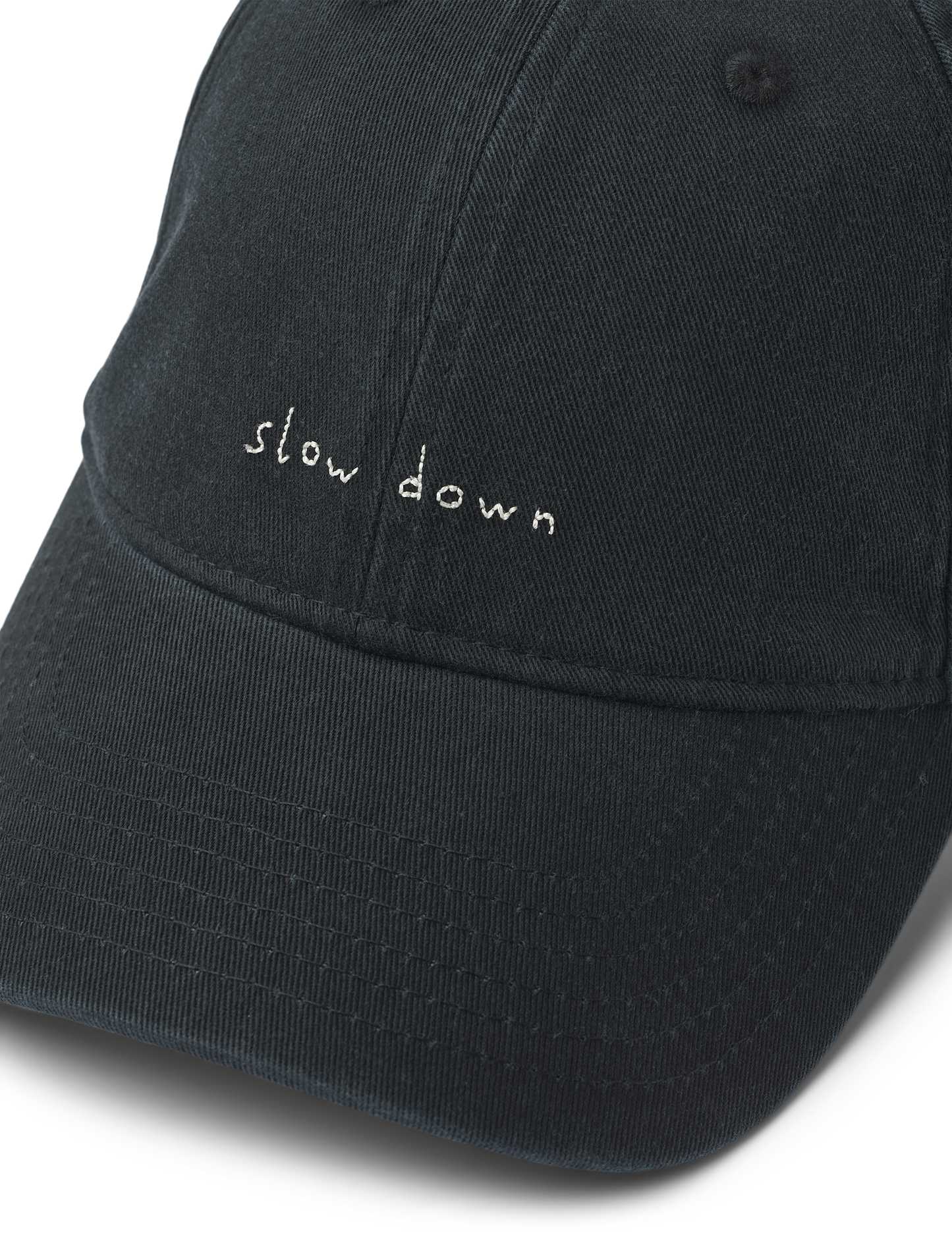 SLOW DOWN WASHED CAP