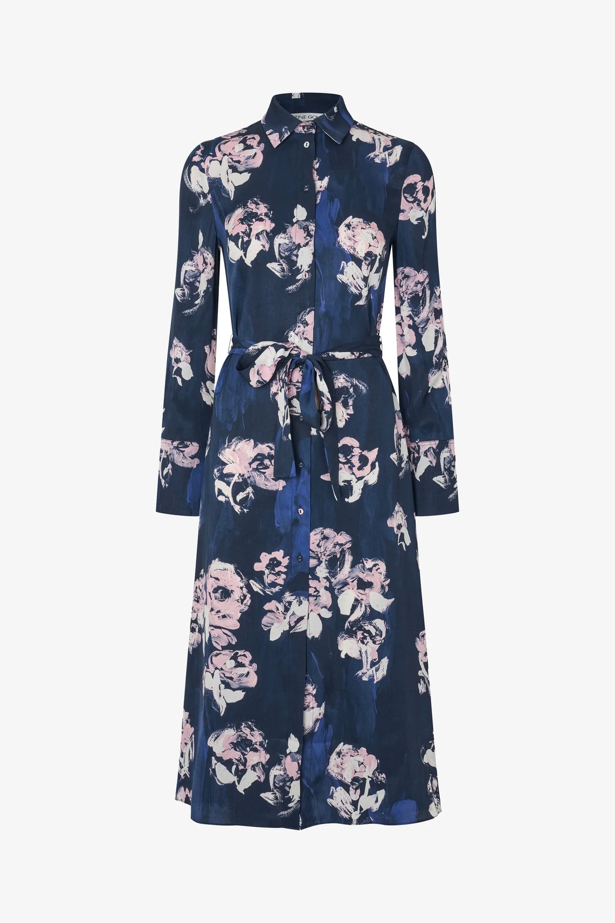 2263 Dry Viscose, Shirt Dress Midi