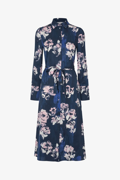 2263 Dry Viscose, Shirt Dress Midi
