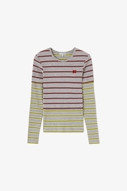 Soft Cotton Rib Long Sleeve Double layer