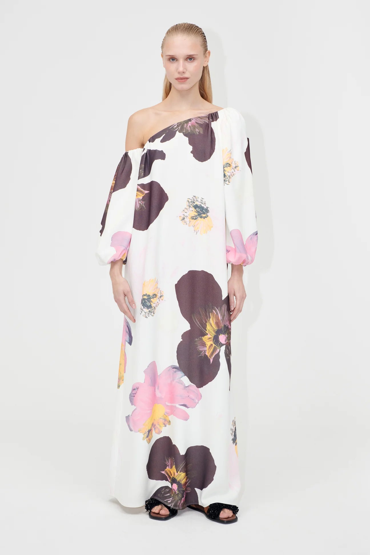Structured Off-Shoulder Dress