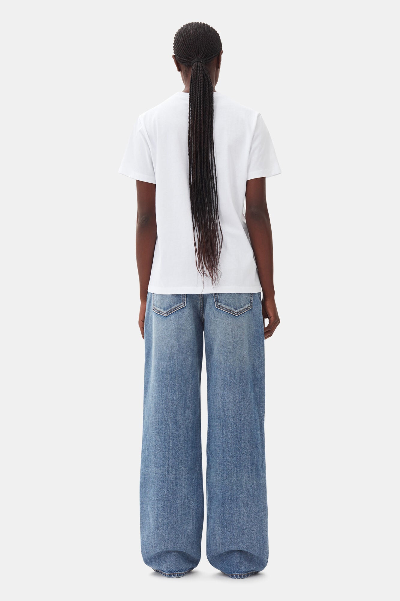 Basic Jersey Cherry Relaxed T-Shirt