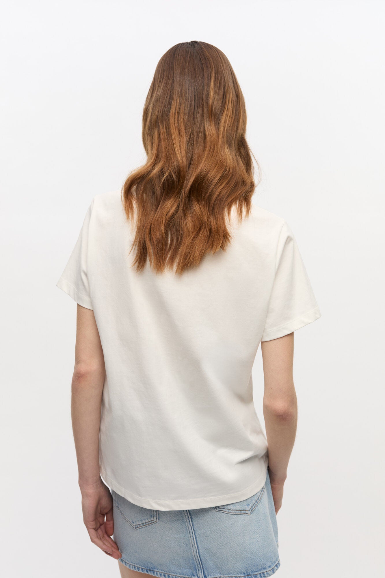 Basic Cotton Jersey Grapes Relaxed T-shirt