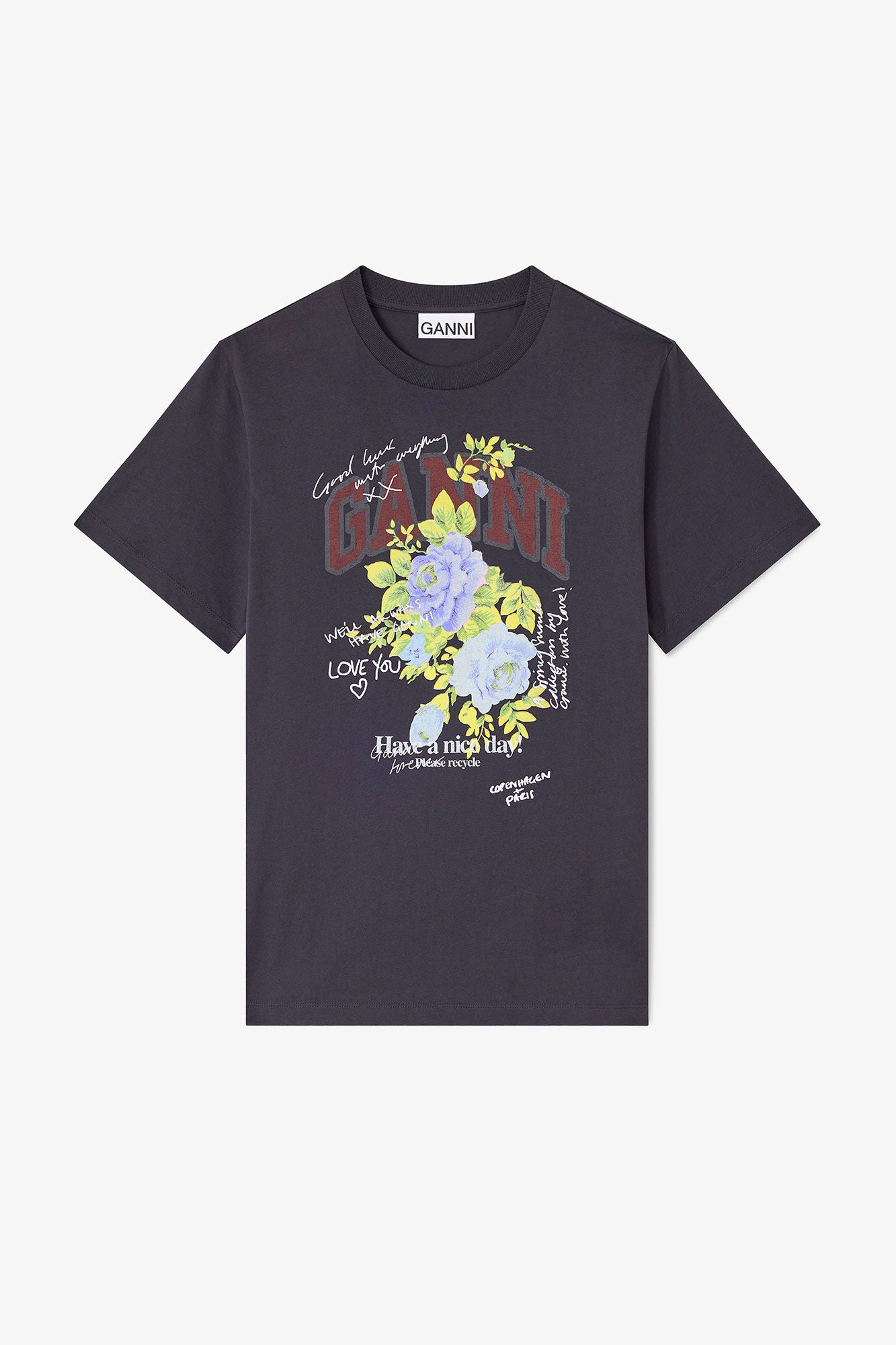 Basic Cotton Jersey Rose T-shirt