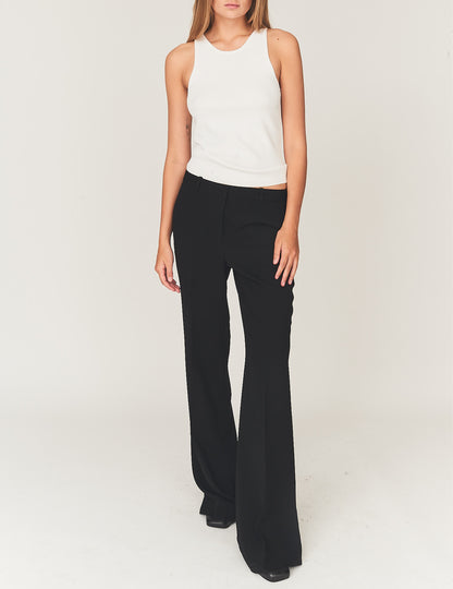 Crepe Wide Pants