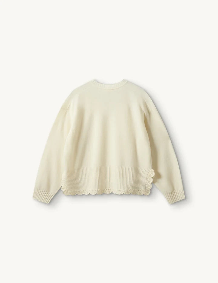 Como Crochet V-Neck