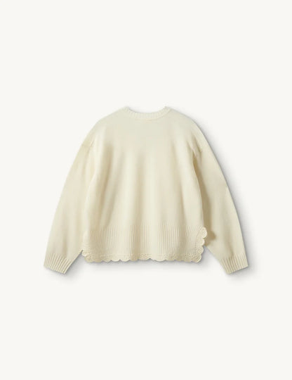 Como Crochet V-Neck