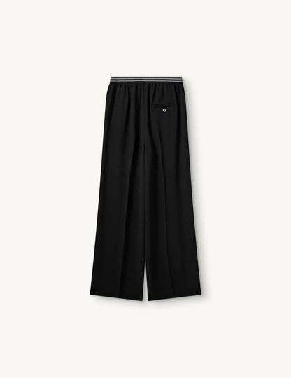 Crepe Logo Pants