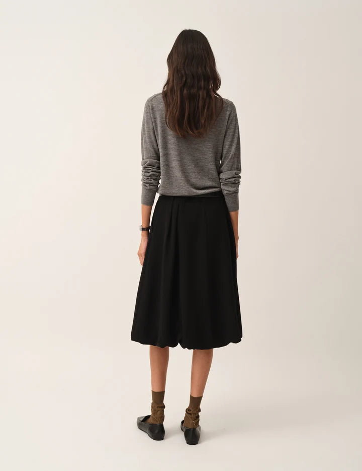 Crepe Balloon Skirt
