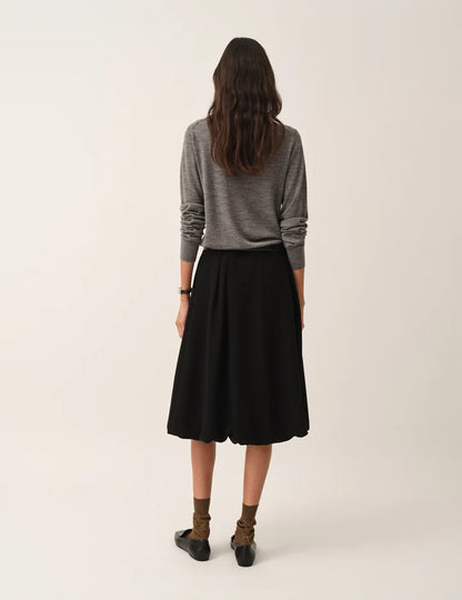 Crepe Balloon Skirt