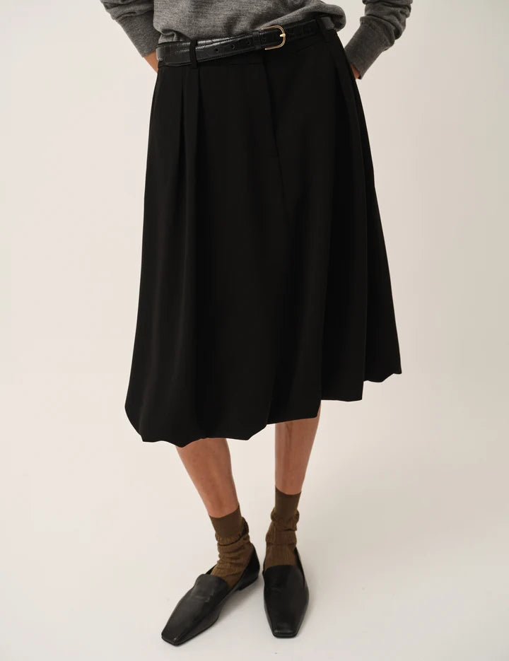 Crepe Balloon Skirt