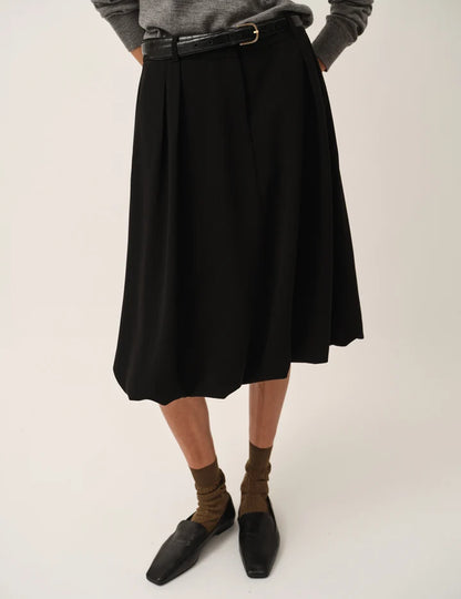 Crepe Balloon Skirt