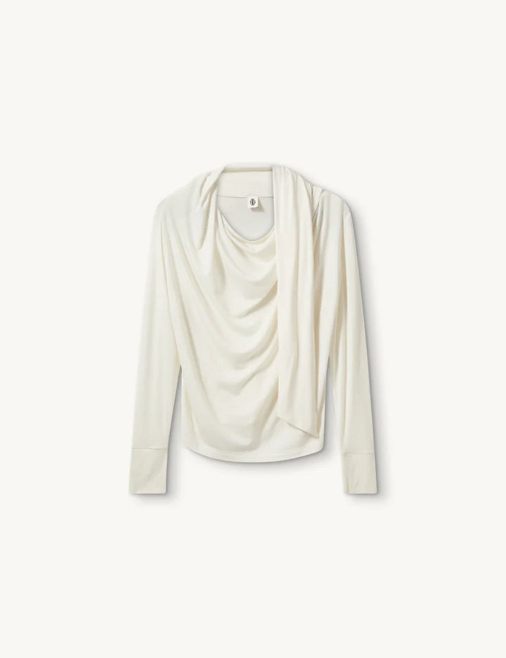 Breanna Scarf Blouse