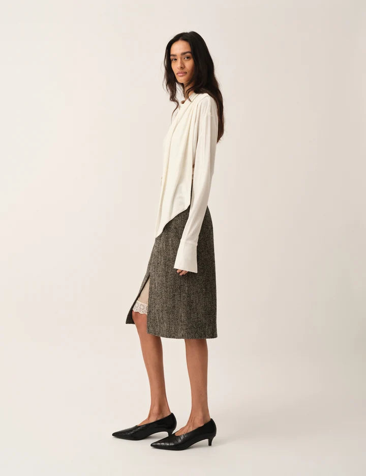 Breanna Scarf Blouse