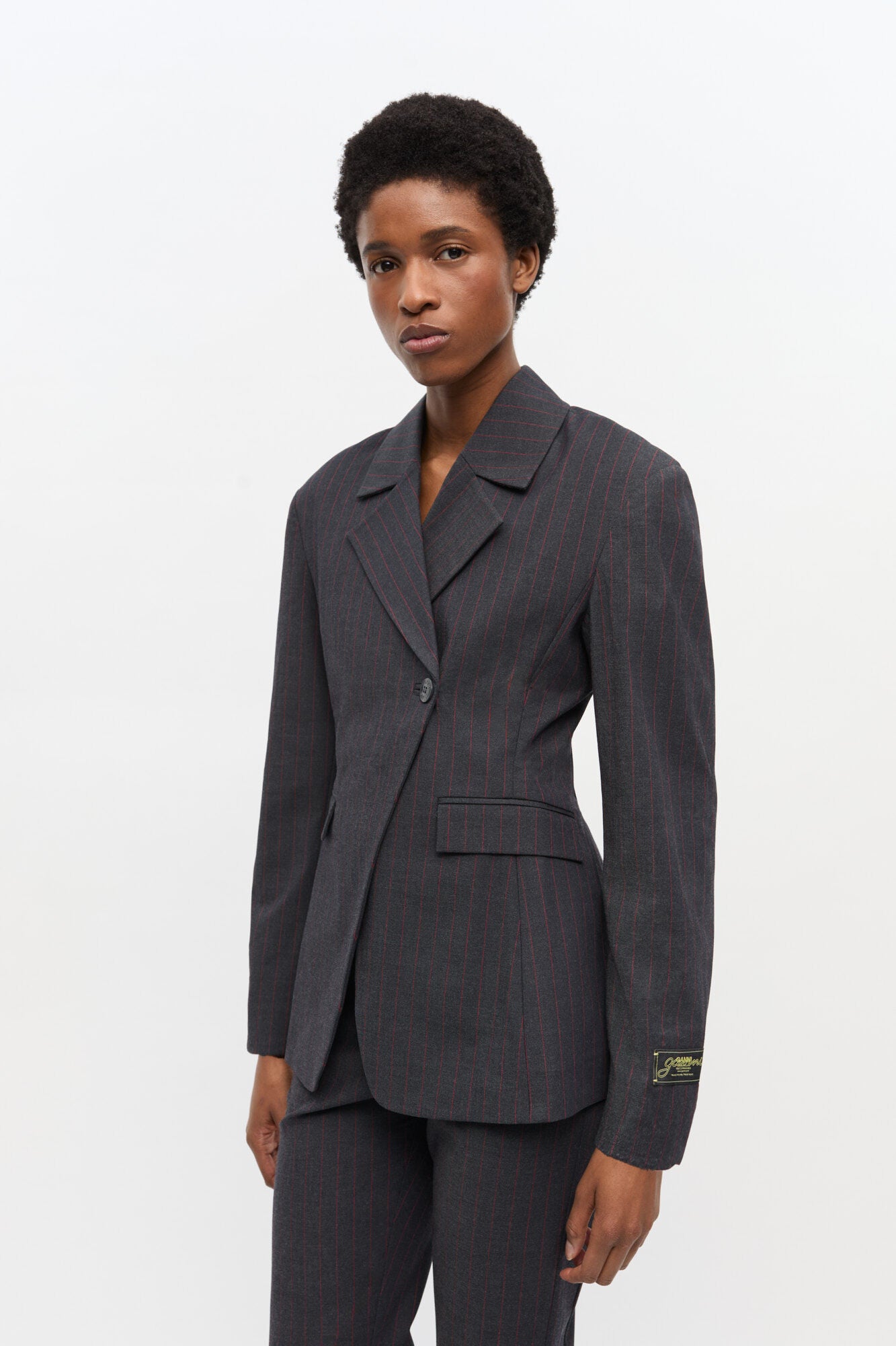 Stretch Stripe Blazer