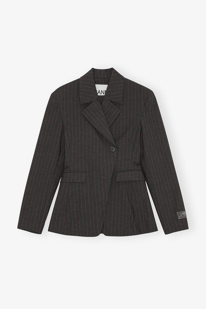 Stretch Stripe Blazer