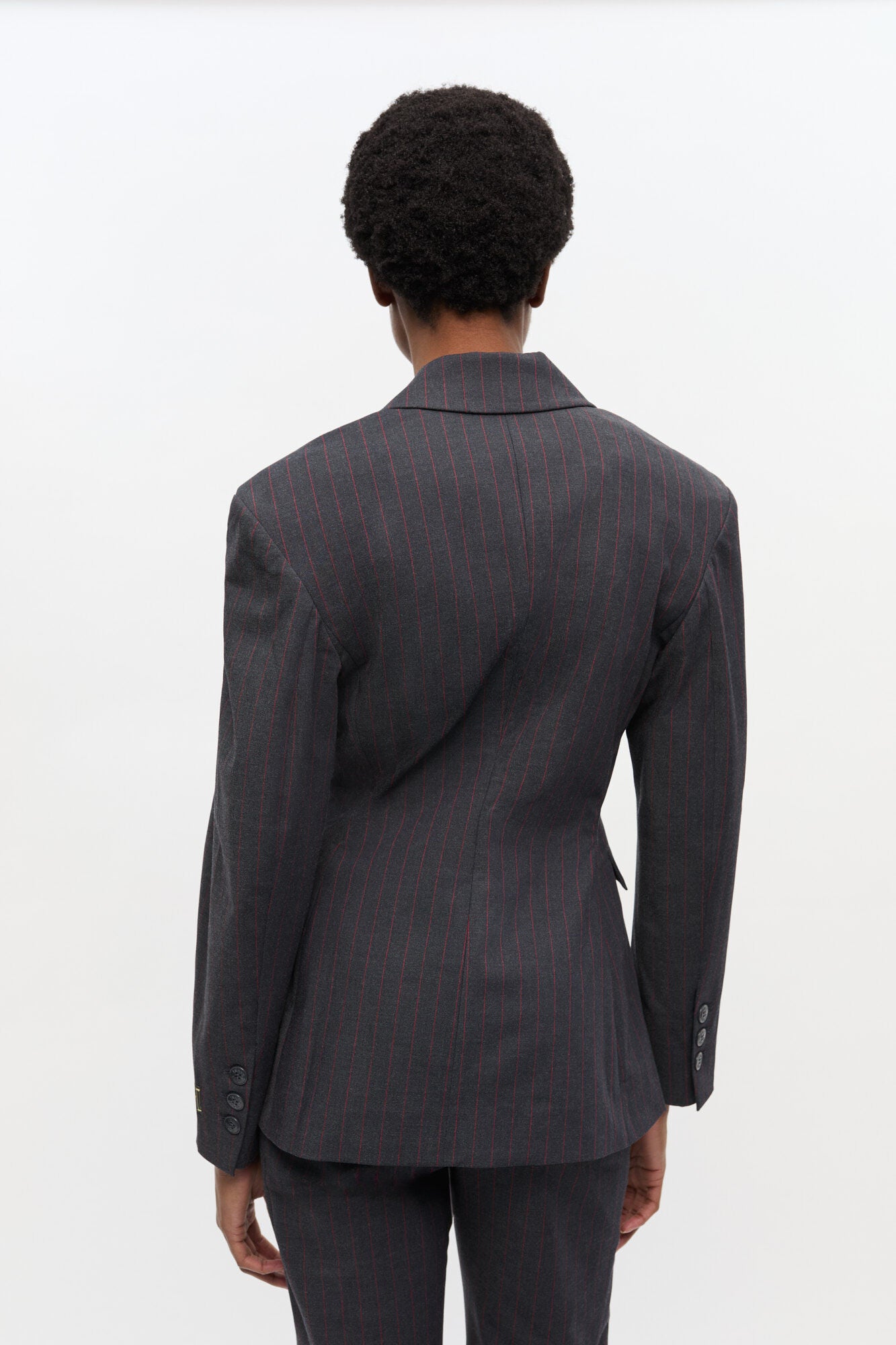 Stretch Stripe Blazer