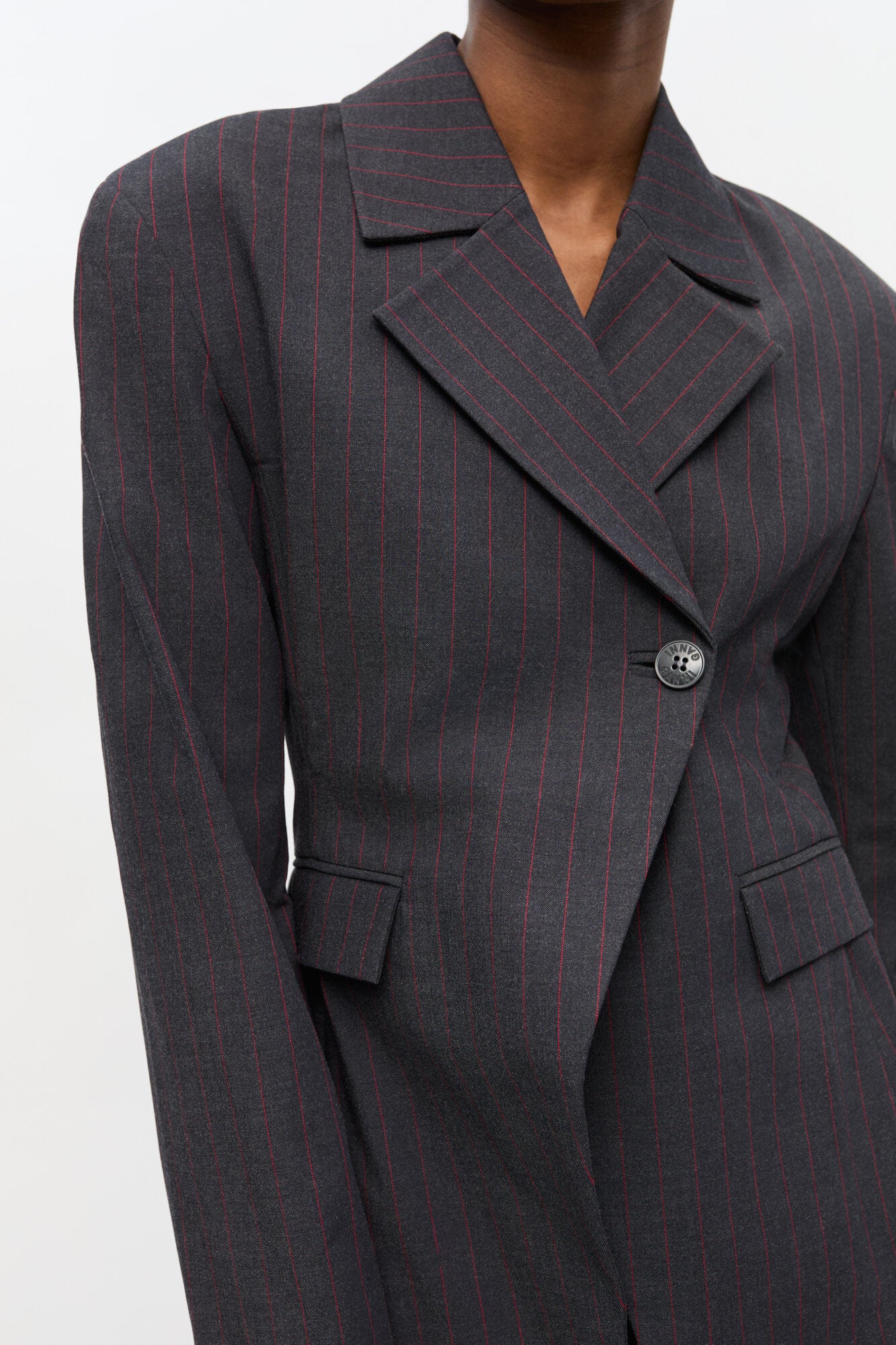 Stretch Stripe Blazer
