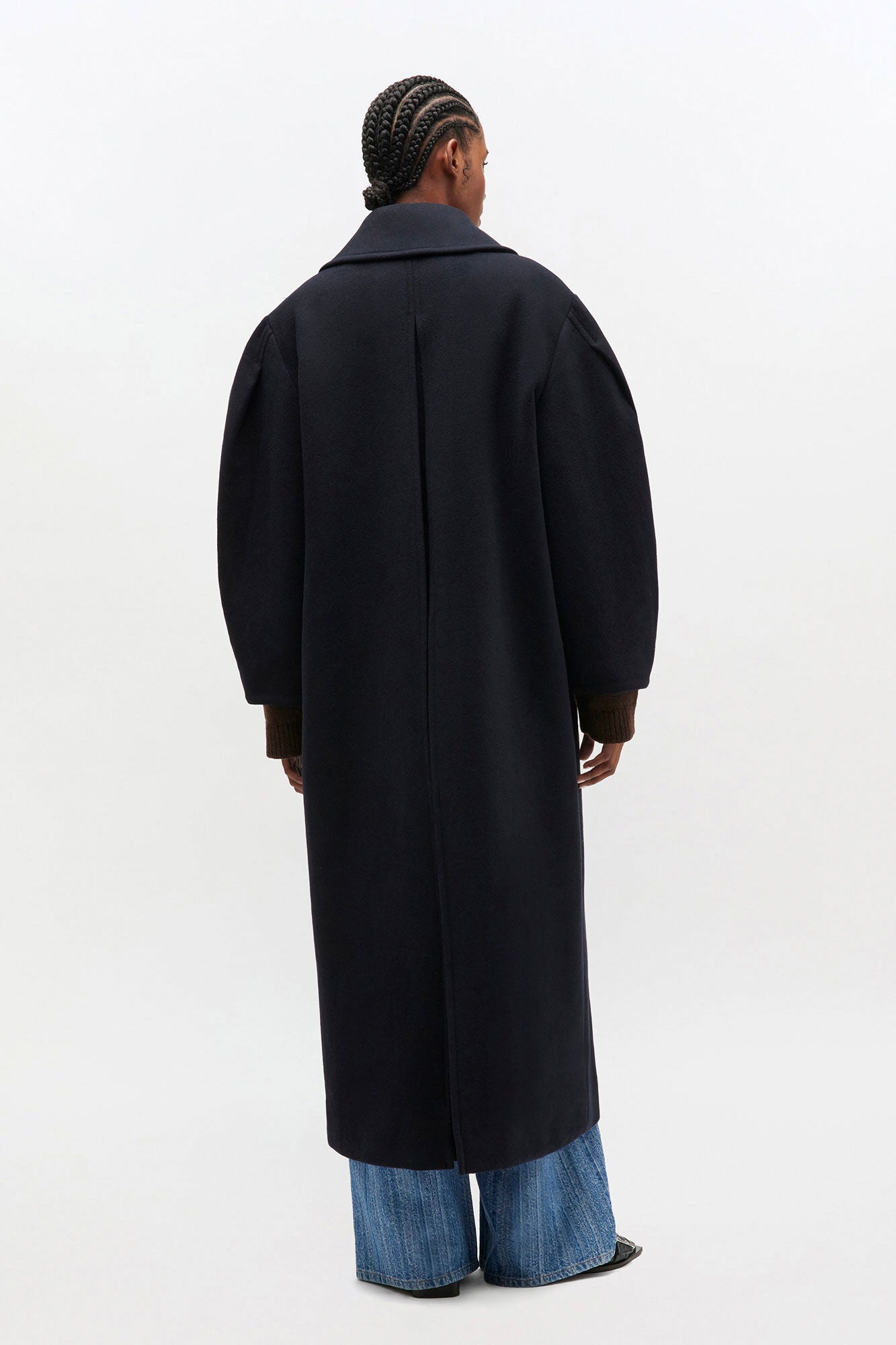 Peacoat Wool Long Coat