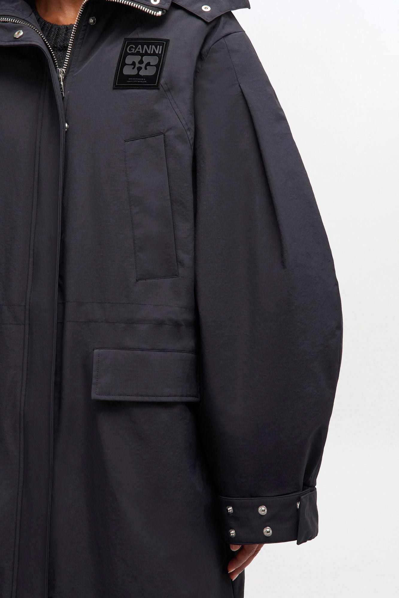 Ripstop Tri-Layer Parka Coat