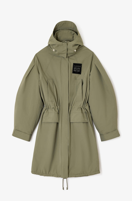 Ripstop Tri-Layer Parka Coat